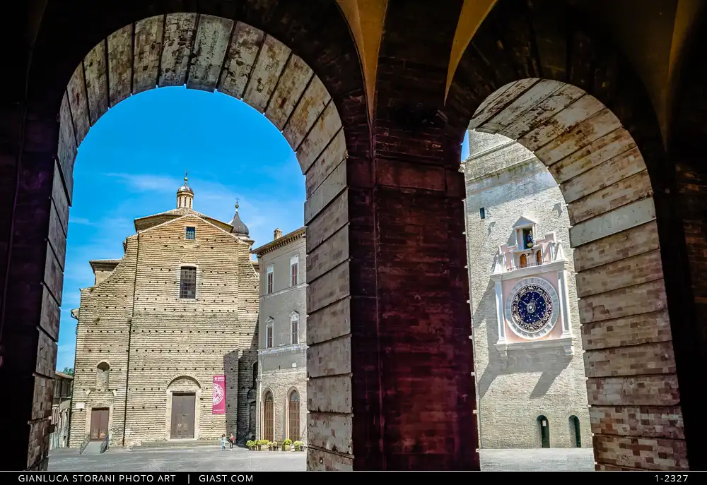 Piazza della libertà di Macerata