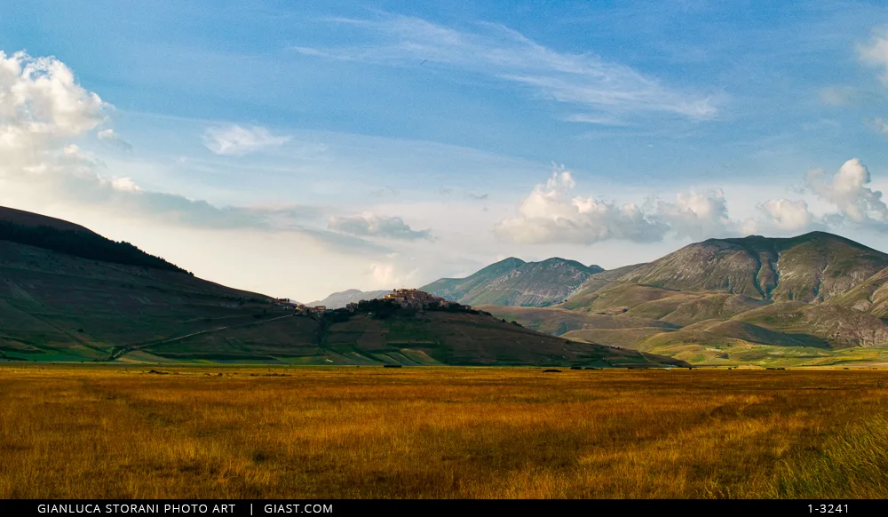 Castelluccio visto dal Pian Grande