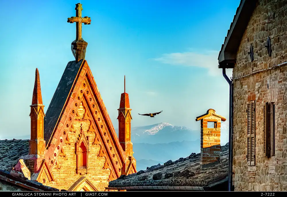 Chiesa di San Gregorio al tramonto