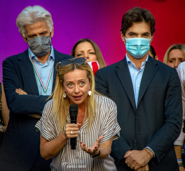 Giorgia Meloni a Macerata (Settembre 2020)