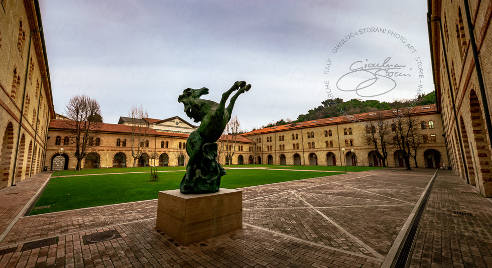 Il Cortile dell'UNIVPM di Ancona