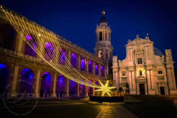 La stella di Natale a Loreto